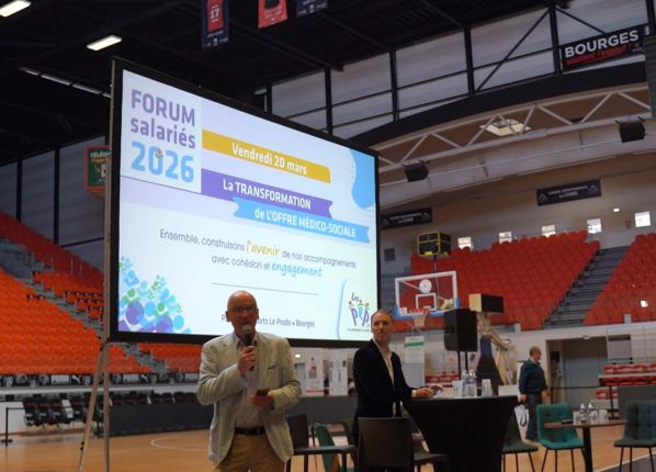 Forum salariés : le président ouvre la matinale