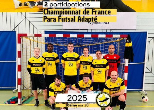 Photos et palmarès de l'ES Trouy Futsal avec les équipes des PEP18