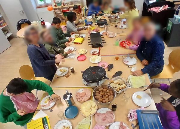 90ans enfants au gouter