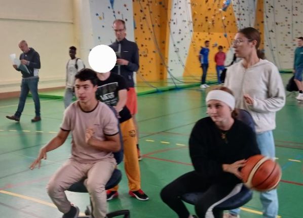 UEE entrainement au basket