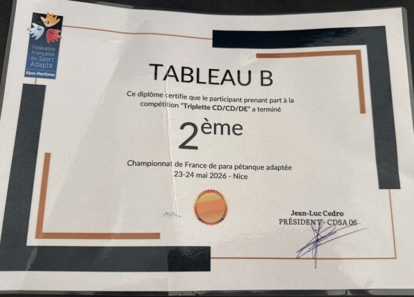 Le diplôme de Samir Maouche