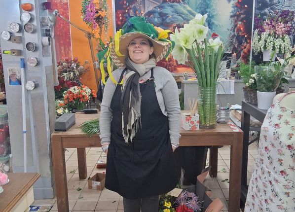 En duoday chez le fleuriste