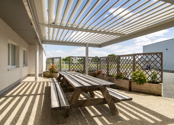 Siège administratif Saint-Doulchard - Terrasse arrière