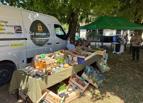 Portes ouvertes ESAT Veaugues - stand Le Bergerat