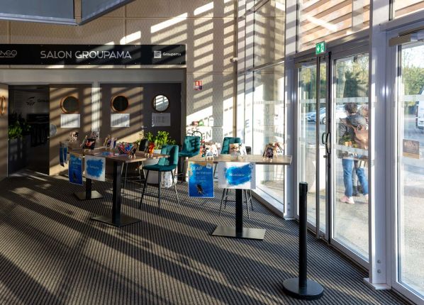 Forum salariés : stand de l'EEAP à l'accueil