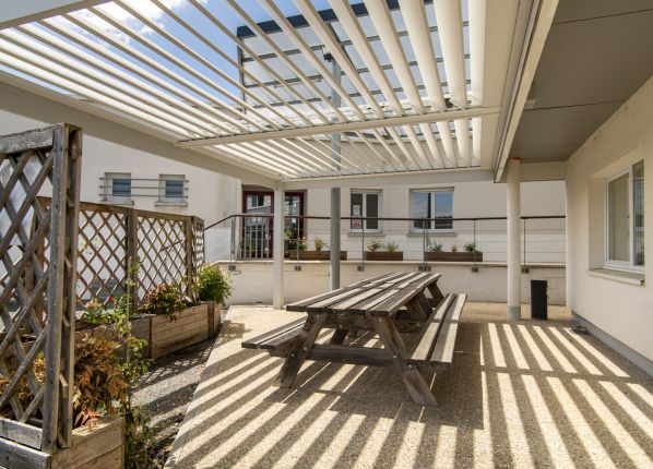 Siège administratif Saint-Doulchard - Terrasse arrière